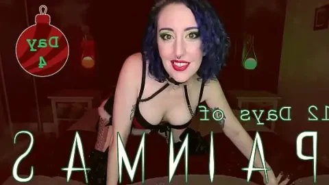 day 4 12 days of painmas preview christmas cbt pain play slave tasks by miss faith rae with bdsm instructions femdom pov hd 1080p mp4 1734311515